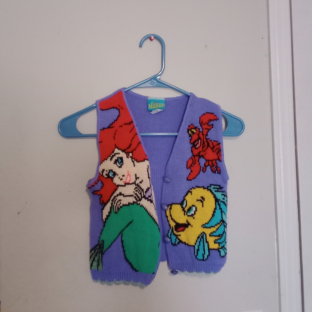 The Little Mermaid Vest Size 4/5